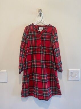 PETITE PLUME girls Beatrice Nightgown Imperial Tartan size 6 holiday Christmas